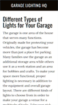 Mobile Screenshot of garagelightinghq.com
